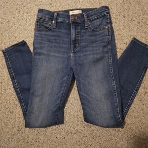 Madewell Classic Indigo Skinny Jeans NWOT